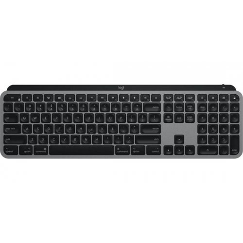 Photo Keyboard Logitech MX Keys For Mac Wireless Illuminated (920-009558) Space Gray