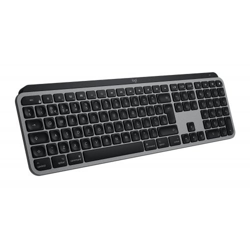 Купити Клавіатура Logitech MX Keys For Mac Wireless Illuminated (920-009558) Space Gray - ціна в Києві, Львові, Вінниці, Хмельницькому, Франківську, Україні | інтернет-магазин TELEMART.UA фото