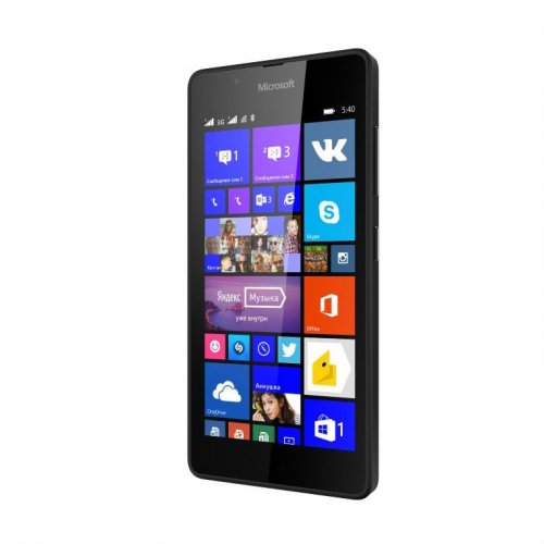 Смартфон Microsoft Lumia 540 Dual Sim Black купить в Украине: Киев, Днепр, Харьков, Одесса  | Низкая цена, отзывы, характеристики от TELEMART фото