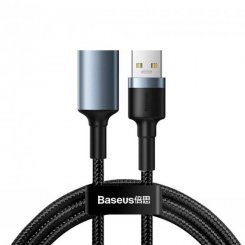 Фото Кабель Baseus Cafule USB 3.0 to USB 3.0 2A 1m (CADKLF-B0G) Dark Grey