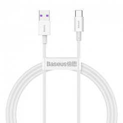 Кабель Baseus Superior Data Cable USB to USB Type-C 66W 1m (CATYS-02) White