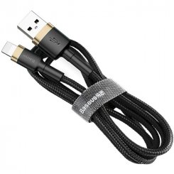 Кабель Baseus Cafule Cable USB to Lightning 2A 3m (CALKLF-RV1) Black