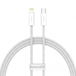 Кабель Baseus Dynamic Series Fast Charging Data Cable Type-C to Lightning 20W 1m (CALD000002) White