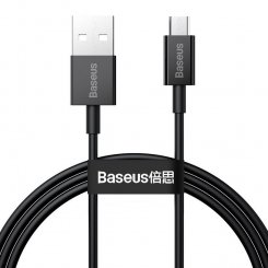 Кабель Baseus Superior Series Fast Charging Data Cable USB to Micro 2A 2m (CAMYS-A01) Black