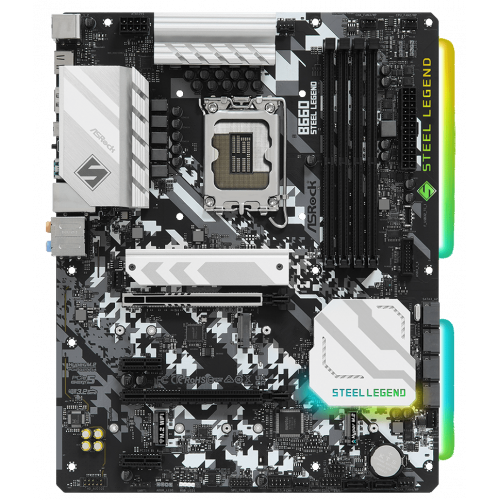 Продать Материнская плата AsRock B660 Steel Legend (s1700, Intel B660) по Trade-In интернет-магазине Телемарт - Киев, Днепр, Украина фото