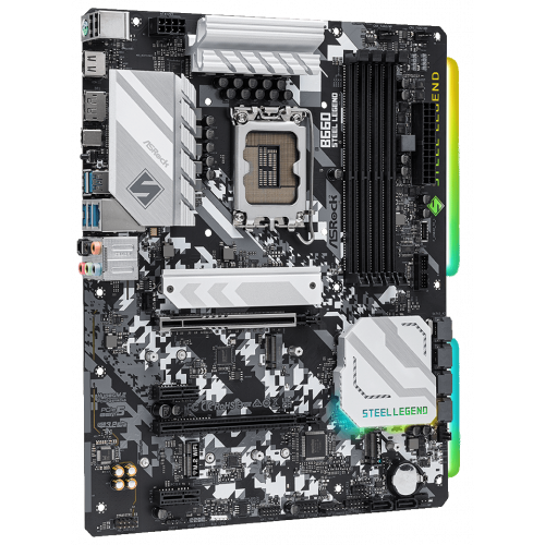 Продать Материнская плата AsRock B660 Steel Legend (s1700, Intel B660) по Trade-In интернет-магазине Телемарт - Киев, Днепр, Украина фото