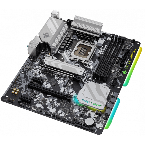 Продать Материнская плата AsRock B660 Steel Legend (s1700, Intel B660) по Trade-In интернет-магазине Телемарт - Киев, Днепр, Украина фото