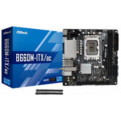 Материнська плата AsRock B660M-ITX/ac (s1700, Intel B660)