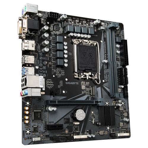 Photo Motherboard Gigabyte H610M S2H DDR4 (s1700, Intel H610)