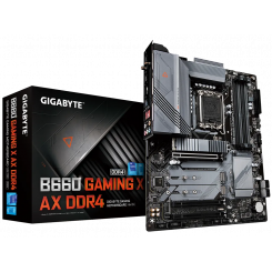 Photo Motherboard Gigabyte B660 GAMING X AX DDR4 (s1700, Intel B660)