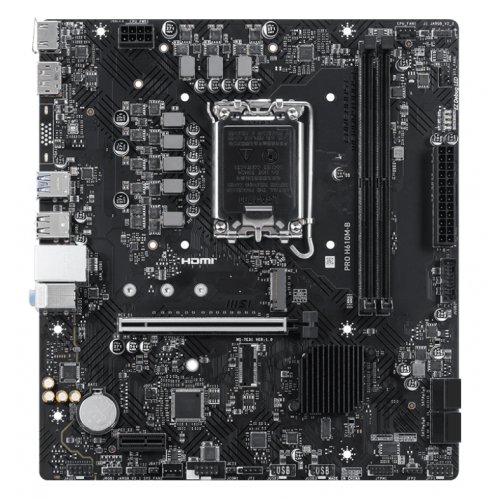 Фото Материнская плата MSI PRO H610M-B DDR4 (s1700, Intel H610)