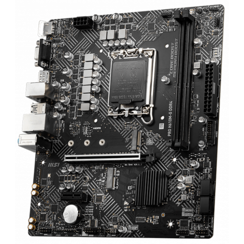 Photo Motherboard MSI PRO H610M-G DDR4 (s1700, Intel H610)