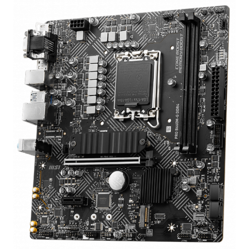 Photo Motherboard MSI PRO B660M-G DDR4 (s1700, Intel B660)