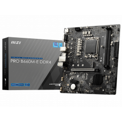 Материнская плата MSI PRO B660M-E DDR4 (s1700, Intel B660)