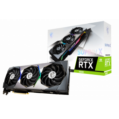 Видеокарта MSI GeForce RTX 3080 SUPRIM X 12288MB (RTX 3080 SUPRIM X 12G) LHR
