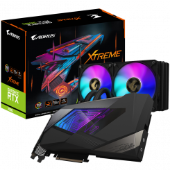 Видеокарта Gigabyte AORUS GeForce RTX 3080 XTREME WATERFORCE 12288MB (GV-N3080AORUSX W-12GD)