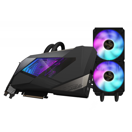 Продать Видеокарта Gigabyte AORUS GeForce RTX 3080 XTREME WATERFORCE 12288MB (GV-N3080AORUSX W-12GD) по Trade-In интернет-магазине Телемарт - Киев, Днепр, Украина фото