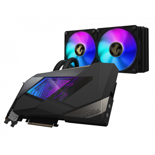 Продать Видеокарта Gigabyte AORUS GeForce RTX 3080 XTREME WATERFORCE 12288MB (GV-N3080AORUSX W-12GD) по Trade-In интернет-магазине Телемарт - Киев, Днепр, Украина фото