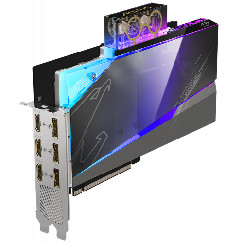 Продать Видеокарта Gigabyte AORUS GeForce RTX 3080 XTREME WATERFORCE WB 12288MB (GV-N3080AORUSX WB-12GD) по Trade-In интернет-магазине Телемарт - Киев, Днепр, Украина фото