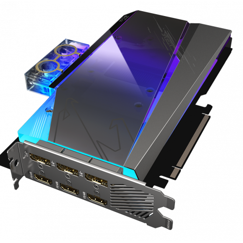 Продать Видеокарта Gigabyte AORUS GeForce RTX 3080 XTREME WATERFORCE WB 12288MB (GV-N3080AORUSX WB-12GD) по Trade-In интернет-магазине Телемарт - Киев, Днепр, Украина фото