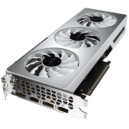 Продать Видеокарта Gigabyte GeForce RTX 3060 Ti VISION 8192MB (GV-N306TVISION-8GD) LHR по Trade-In интернет-магазине Телемарт - Киев, Днепр, Украина фото