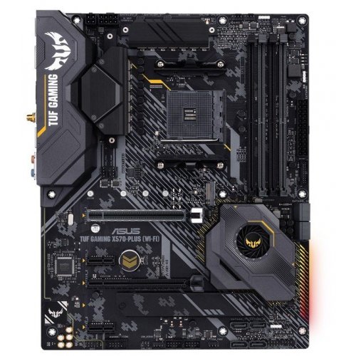 Продати Уценка материнская плата Asus TUF GAMING X570-PLUS (WI-FI) (sAM4, AMD X570)(Следы монтажа) за Trade-In у інтернет-магазині Телемарт - Київ, Дніпро, Україна фото