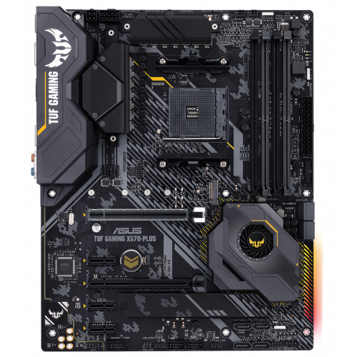 Photo Motherboard Уценка материнская плата Asus TUF GAMING X570-PLUS (sAM4, AMD X570)(Следы монтажа)