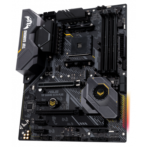 Photo Motherboard Уценка материнская плата Asus TUF GAMING X570-PLUS (sAM4, AMD X570)(Следы монтажа)