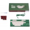 Photo Keyboard AKKO 3087 Matcha Red Bean Cherry MX Silent Red (A3087_MA_CSR) Green