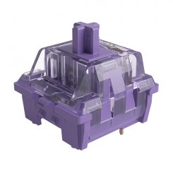 Фото Набір механічних перемикачів для клавіатури AKKO CS Lavender Purple 45 pcs Pack