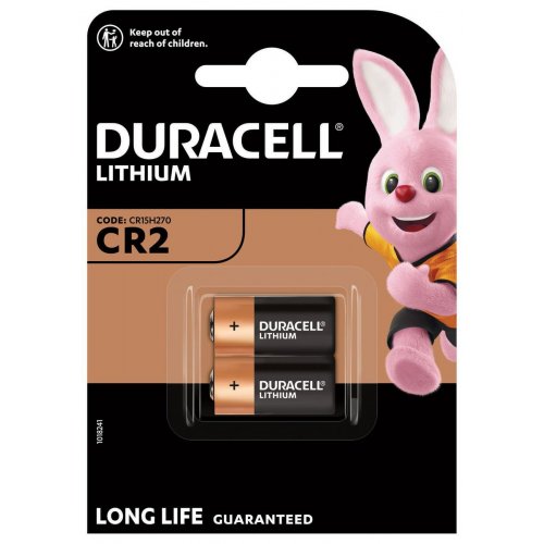 Батарейки Duracell DL (CR2) 2 шт. (5007801) купити в Україні: Київ, Львів, Хмельницький, Тернопіль, Івано-Франківськ | Низька ціна, відгуки, характеристики від TELEMART фото