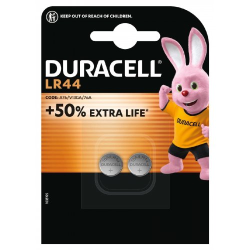 Батарейки Duracell LR44/А76/V13GA/A76 2 шт. (5007795) купить в Украине | Telemart фото
