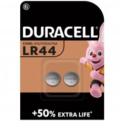 Батарейки Duracell LR44/А76/V13GA/A76 2 шт. (5007795)