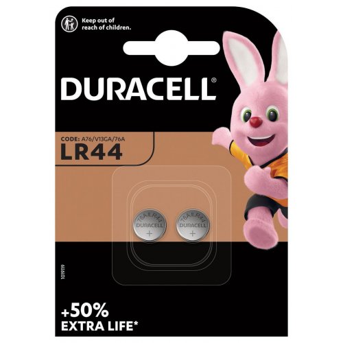 Купить Батарейки Duracell LR44/А76/V13GA/A76 2 шт. (5007795) - цена в Харькове, Киеве, Днепре, Одессе
в интернет-магазине Telemart фото