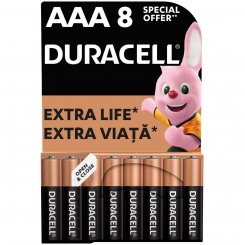 Батарейки Duracell ААА (LR03) MN2400 8 шт. (5005969)
