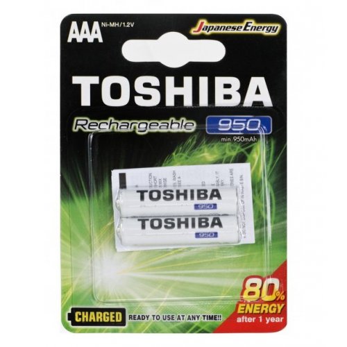 Купить Аккумуляторная батарея Toshiba ААА (LR03) TNH-03GAE 950 mAh 2 шт. (156694) - цена в Харькове, Киеве, Днепре, Одессе
в интернет-магазине Telemart фото