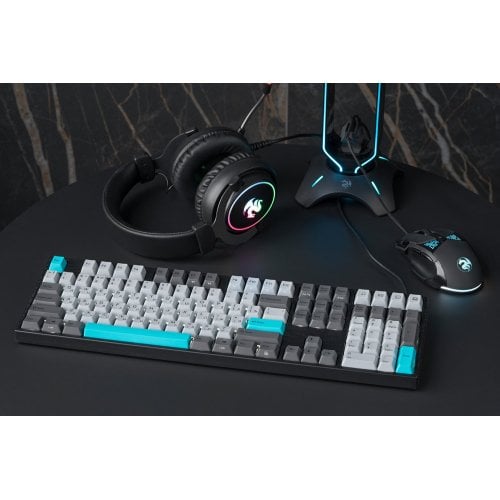 Купить Клавиатура Varmilo MA108M V2 Moonlight EC Sakura V2 (A36A023A9A3A06A007) Grey/Blue - цена в Харькове, Киеве, Днепре, Одессе
в интернет-магазине Telemart фото