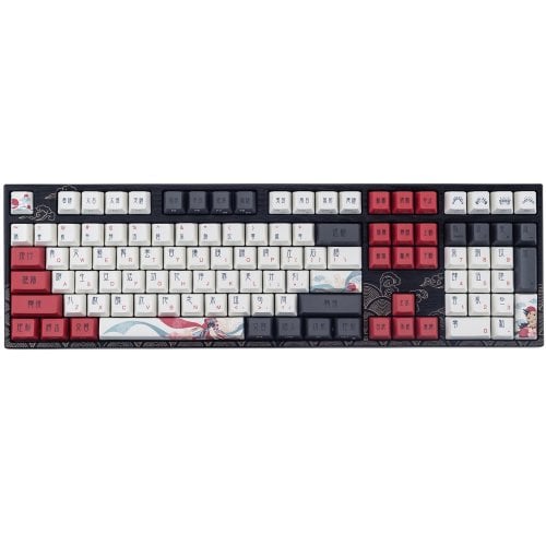 

Varmilo MA108M V2 Peking Opera EC Rose V2 (A36A028B0A3A01A025) Black/Red