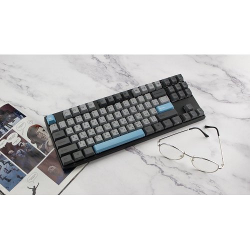 Купить Клавиатура Varmilo MA87M V2 Moonlight EC Ivy V2 (A33A023B1A3A06A007) Grey/Blue - цена в Харькове, Киеве, Днепре, Одессе
в интернет-магазине Telemart фото