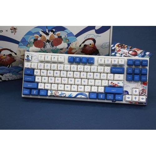 Купить Клавиатура Varmilo VA87M Lovebirds-I Cherry MX Silent Red (VA87MA002A6A0A01A003) White/Blue - цена в Харькове, Киеве, Днепре, Одессе
в интернет-магазине Telemart фото