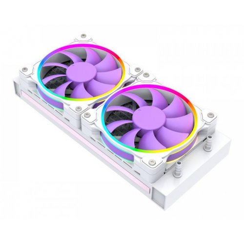 Готова СВО ID-Cooling Pinkflow 240 Diamond Purple купити з перевіркою сумісності: огляд, характеристики, ціна у Києві, Львові, Вінниці, Хмельницькому, Івано-Франківську, Україні | інтернет-магазин TELEMART.UA фото