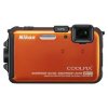 Фото Цифровые фотоаппараты Nikon Coolpix AW100 Orange