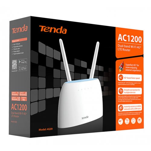 Wi-Fi роутер Tenda 4G09 купити в Україні | Telemart фото