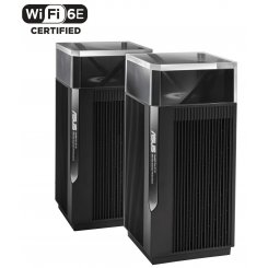 Фото Wi-Fi роутер Asus ZenWiFi Pro ET12 2PK (ET12-2-PK) Black