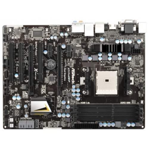 Продати Материнська плата AsRock A75 PRO4/MVP (sFM1, AMD A75) за Trade-In у інтернет-магазині Телемарт - Київ, Дніпро, Україна фото