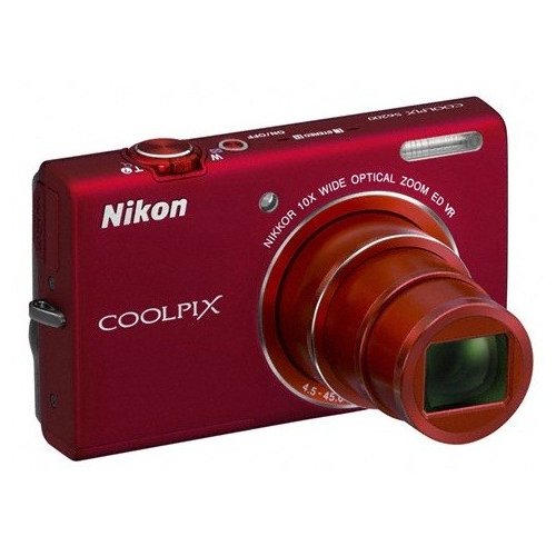 Купить Цифровые фотоаппараты Nikon Coolpix S6200 Red - цена в Харькове, Киеве, Днепре, Одессе
в интернет-магазине Telemart фото