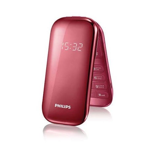 Купить Мобильный телефон Philips Xenium E320 Red - цена в Харькове, Киеве, Днепре, Одессе
в интернет-магазине Telemart фото