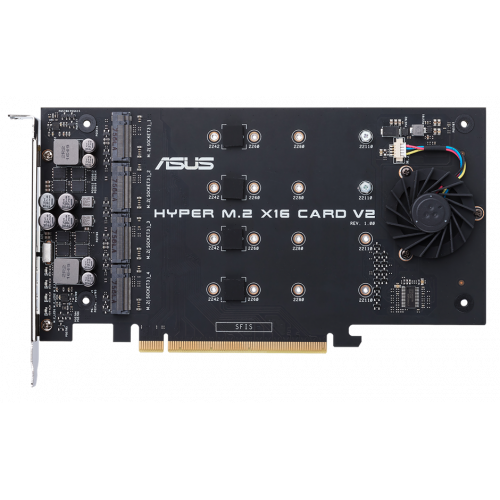 Купити Уцінка Asus HYPER M.2 X16 CARD V2 (90MC06P0-M0EAY0) (Следы монтажа) - ціна в Києві, Львові, Вінниці, Хмельницькому, Франківську, Україні | інтернет-магазин TELEMART.UA фото