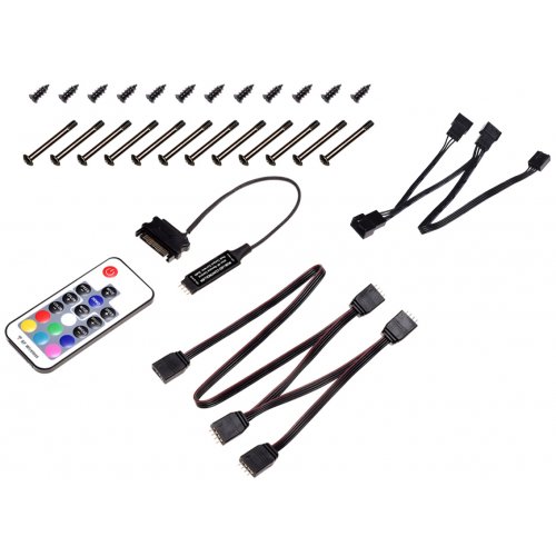 Продать Набор кулеров для корпуса ID-Cooling XF 12025 RGB-TRIO-SNOW (XF-12025-RGB-TRIO-SNOW) по Trade-In интернет-магазине Телемарт - Киев, Днепр, Украина фото