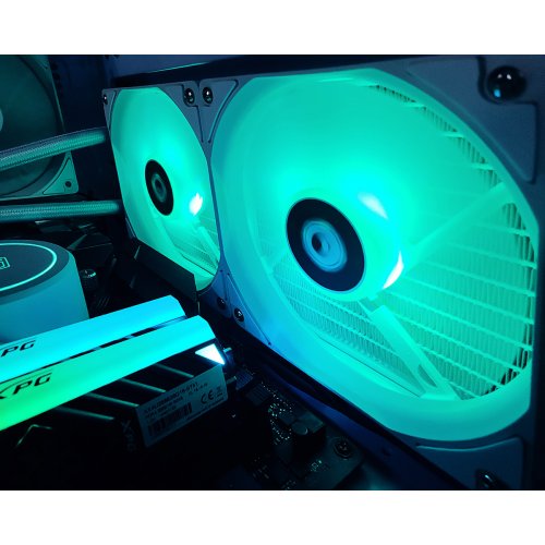 Продать Набор кулеров для корпуса ID-Cooling XF 12025 RGB-TRIO-SNOW (XF-12025-RGB-TRIO-SNOW) по Trade-In интернет-магазине Телемарт - Киев, Днепр, Украина фото
